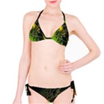 Machine Technology Circuit Electronic Computer Technics Detail Psychedelic Abstract Pattern Classic Bikini Set