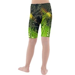 Kids  Mid Length Swim Shorts 