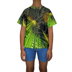 Kids  Short Sleeve Swimwear 