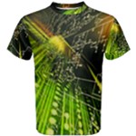 Machine Technology Circuit Electronic Computer Technics Detail Psychedelic Abstract Pattern Men s Cotton T-Shirt