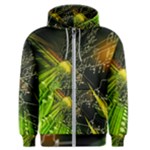 Machine Technology Circuit Electronic Computer Technics Detail Psychedelic Abstract Pattern Men s Zipper Hoodie