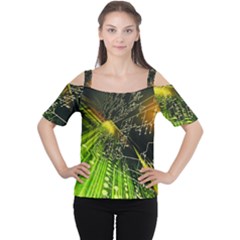 Cutout Shoulder T-Shirt 