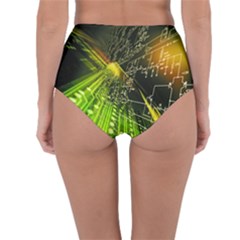 Reversible High-Waist Bikini Bottoms 