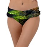 Machine Technology Circuit Electronic Computer Technics Detail Psychedelic Abstract Pattern Frill Bikini Bottoms