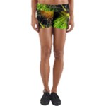 Machine Technology Circuit Electronic Computer Technics Detail Psychedelic Abstract Pattern Yoga Shorts