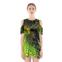 Shoulder Cutout One Piece Dress 