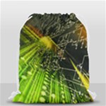 Machine Technology Circuit Electronic Computer Technics Detail Psychedelic Abstract Pattern Drawstring Bag (Small)
