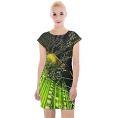 Cap Sleeve Bodycon Dress 