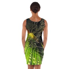 Wrap Front Bodycon Dress 