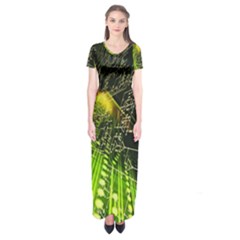 Short Sleeve Maxi Dress 