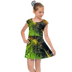 Kids  Cap Sleeve Dress 