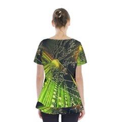 Skirt Hem Sports Top 