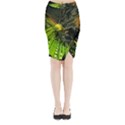 Midi Wrap Pencil Skirt 