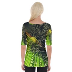 Wide Neckline T-Shirt 