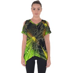 Cut Out Side Drop T-Shirt 