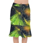 Machine Technology Circuit Electronic Computer Technics Detail Psychedelic Abstract Pattern Short Mermaid Skirt