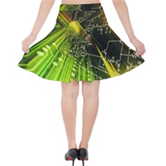 Velvet High Waist Skirt 