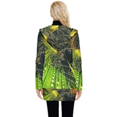 Button Up Hooded Coat  