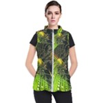 Machine Technology Circuit Electronic Computer Technics Detail Psychedelic Abstract Pattern Women s Puffer Vest