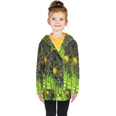 Kids  Double Breasted Button Coat 