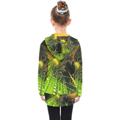 Kids  Double Breasted Button Coat 