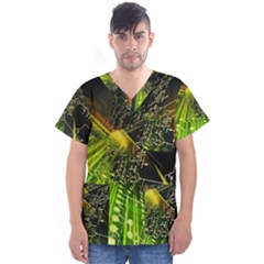 Men s V-Neck Scrub Top 