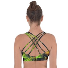 Cross String Back Sports Bra 