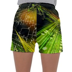 Women s Satin Sleepwear Shorts 