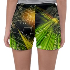 Women s Satin Sleepwear Shorts 