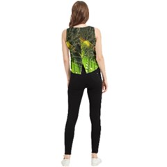 V-Neck Cropped Tank Top 