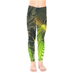 Machine Technology Circuit Electronic Computer Technics Detail Psychedelic Abstract Pattern Kids  Leggings