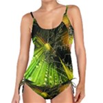 Machine Technology Circuit Electronic Computer Technics Detail Psychedelic Abstract Pattern Tankini Set