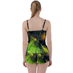 Tie Front Two Piece Tankini 