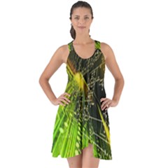Show Some Back Chiffon Dress 