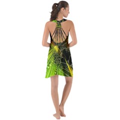 Show Some Back Chiffon Dress 