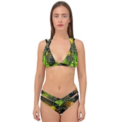 Double Strap Halter Bikini Set 