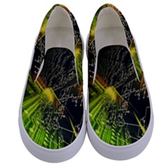 Kids  Canvas Slip Ons 