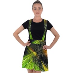 Velvet Suspender Skater Skirt 