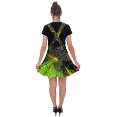 Velvet Suspender Skater Skirt 