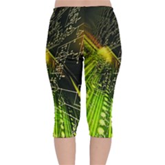 Velvet Capri Leggings  