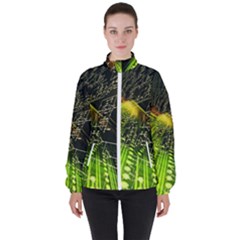 Women s High Neck Windbreaker 