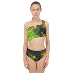 Spliced Up Two Piece Swimsuit 