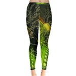 Machine Technology Circuit Electronic Computer Technics Detail Psychedelic Abstract Pattern Inside Out Leggings