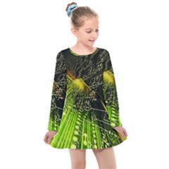 Kids  Long Sleeve Dress 