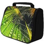 Machine Technology Circuit Electronic Computer Technics Detail Psychedelic Abstract Pattern Full Print Travel Pouch (Big)