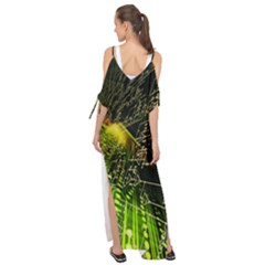 Maxi Chiffon Cover Up Dress 