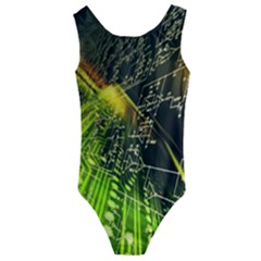 Kids  Cut-Out Back One Piece Swimsuit 