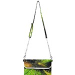 Machine Technology Circuit Electronic Computer Technics Detail Psychedelic Abstract Pattern Mini Crossbody Handbag