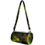 Machine Technology Circuit Electronic Computer Technics Detail Psychedelic Abstract Pattern Mini Cylinder Bag