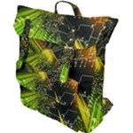 Machine Technology Circuit Electronic Computer Technics Detail Psychedelic Abstract Pattern Buckle Up Backpack